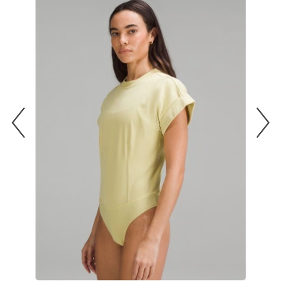 lululemon athletica Tops - Lululemon Heavyweight Cotton T-Shirt Bodysuit